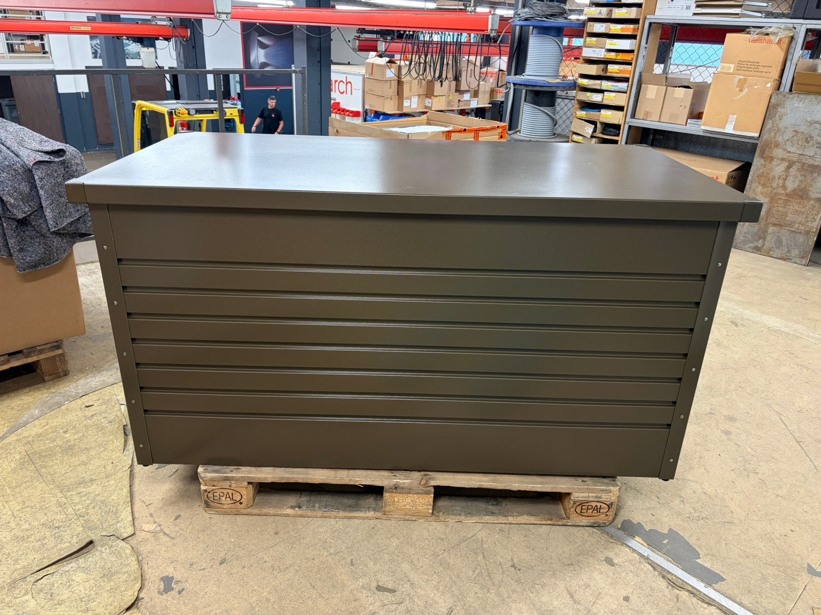 Biohort hobbybox brons 160 x 79 x 83 cm, Ophalen, Overige typen, Onbekend, Zo goed als nieuw