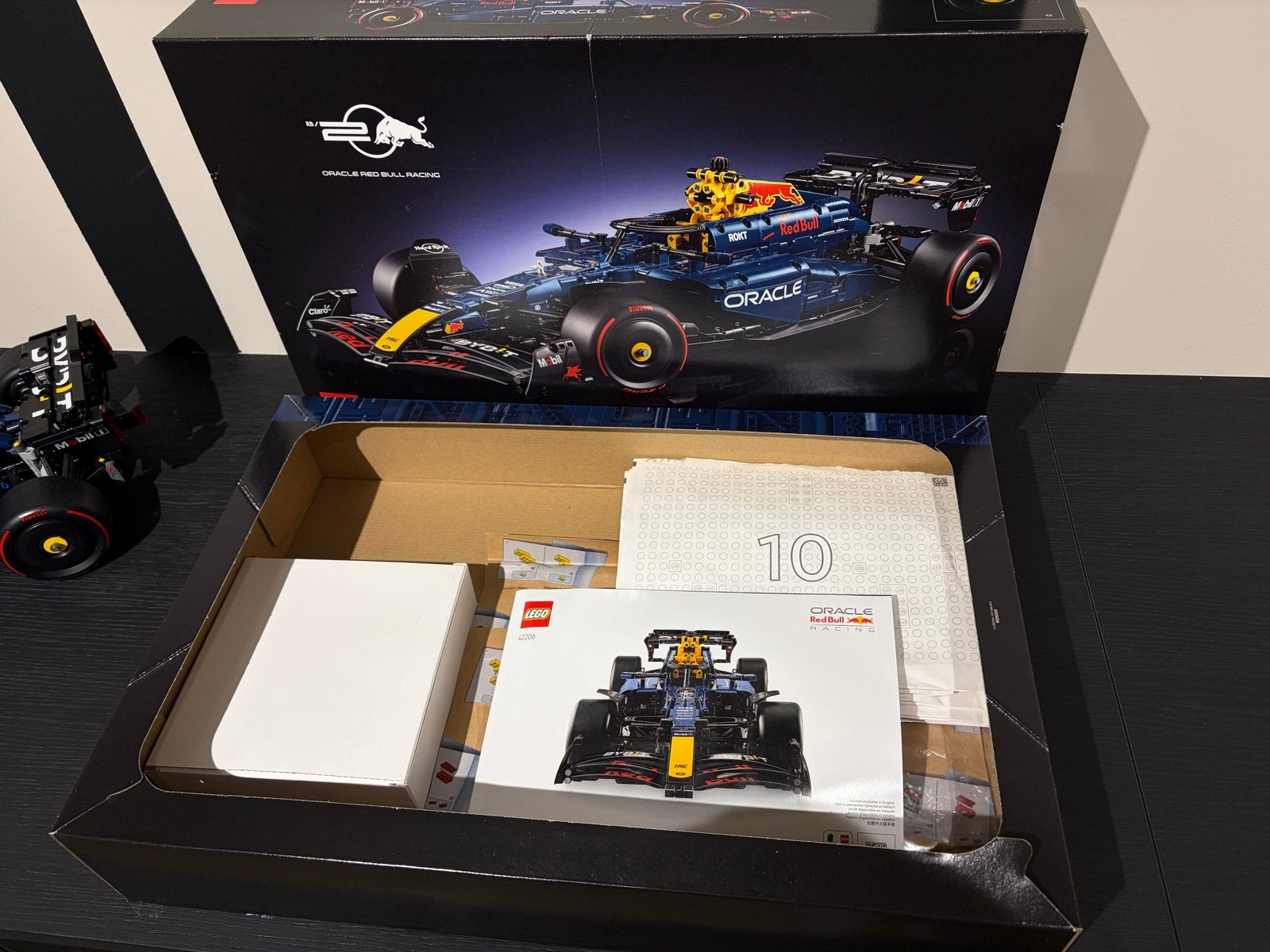 Lego Technic Red Bull Racing F1 Auto (42161), Ophalen of Verzenden, Zo goed als nieuw