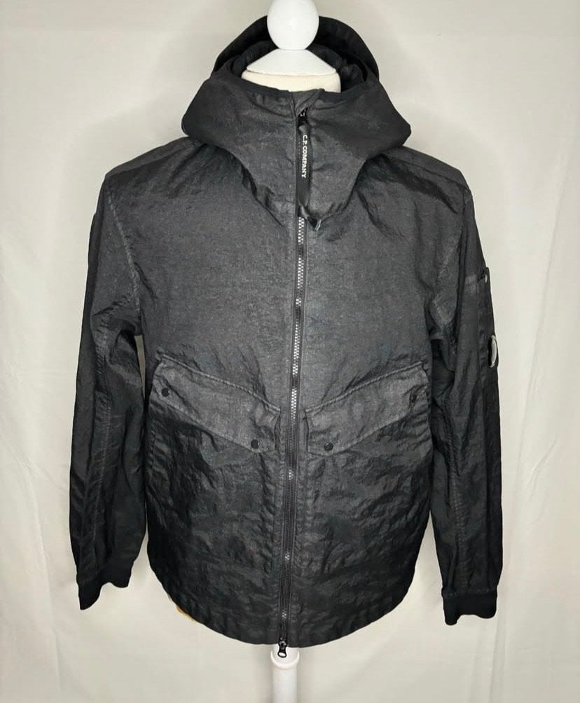C.P. Company Co-TeD Jas Zwart - Maat m, Ophalen of Verzenden, Zo goed als nieuw, Maat 48/50 (M), Zwart