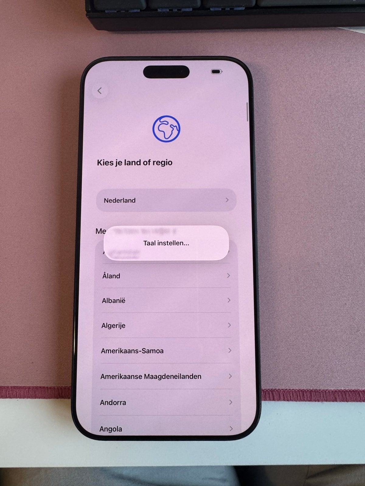 iPhone 16 Pro Max 256GB (esim) Zwart - Zo goed als nieuw, 256 GB, Zwart, IPhone 16 Pro Max, Ophalen of Verzenden
