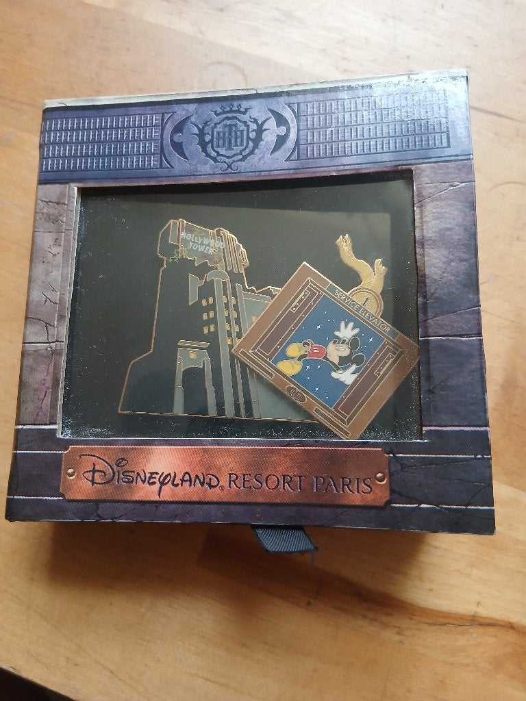 Pin tower of terror disneyland paris l.e, Ophalen of Verzenden, Nieuw