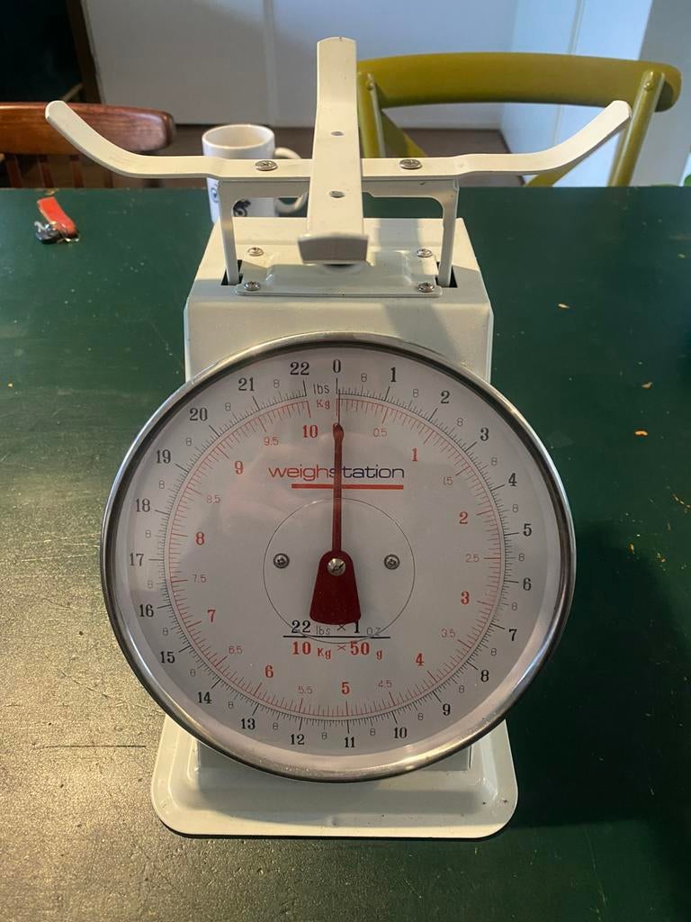 Weigh Station keukenweegschaal 22kg, Keukenweegschaal, Ophalen of Verzenden, Zo goed als nieuw, 10 tot 50 kg