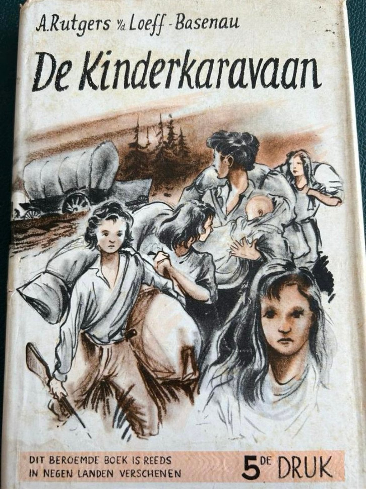 De Kinderkaravaan - A. Rutgers v/d Loeff-Basenau (5e druk), Boeken, Ophalen of Verzenden, Gelezen