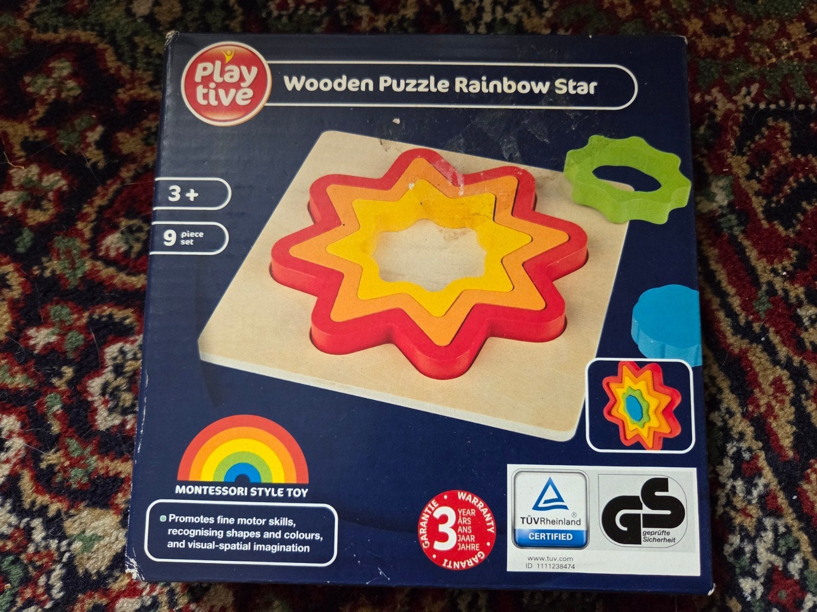 kinderpuzzel zo goed als nieuw, Ophalen, Zo goed als nieuw