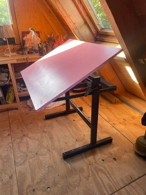 Tekentafel verstelbaar, Doe-het-zelf en Verbouw, Ophalen, Gebruikt, Minder dan 130 cm