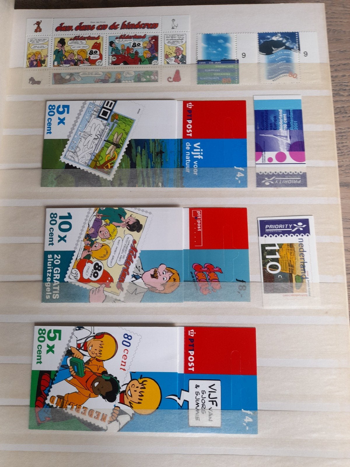 Album met Nederlandse blokken zegels en boekjes, Ophalen of Verzenden, Nederland