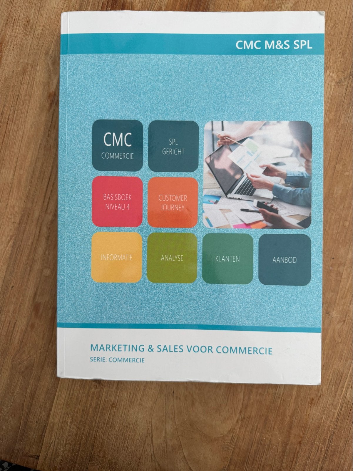 CMC M&S SPL Marketing & Sales voor Commercie Basisboek, Ophalen of Verzenden, Gamma, Zo goed als nieuw, MBO