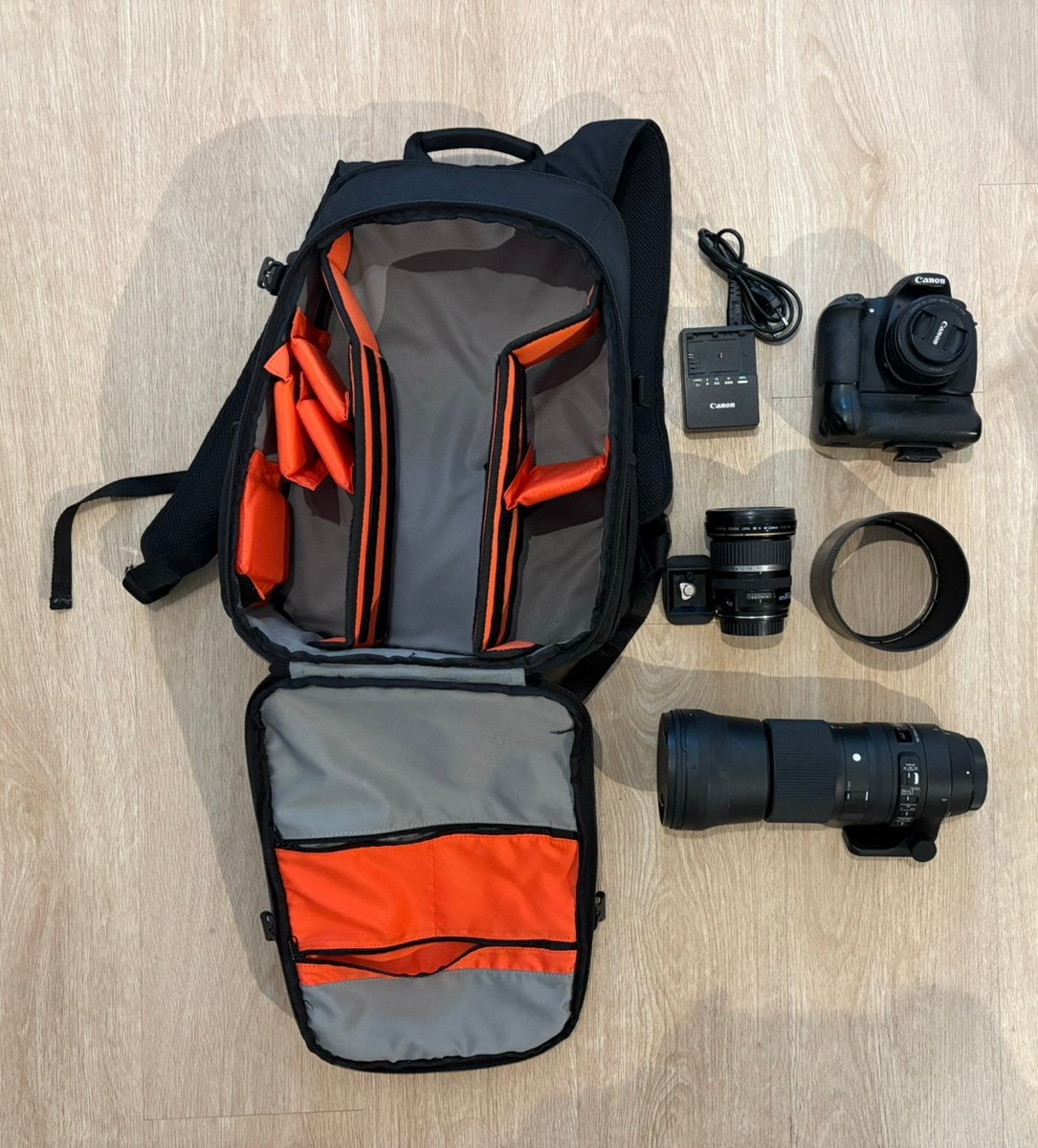 Complete fotografie set | Sigma 150-600mm | EF-S 10-22mm, Canon, Autofocus, Zo goed als nieuw, Canon EF-S