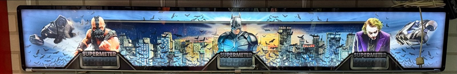 Zeldzaam Groot Batman Display / Lichtbak - Arcade/Casino., Ophalen, Gebruikt