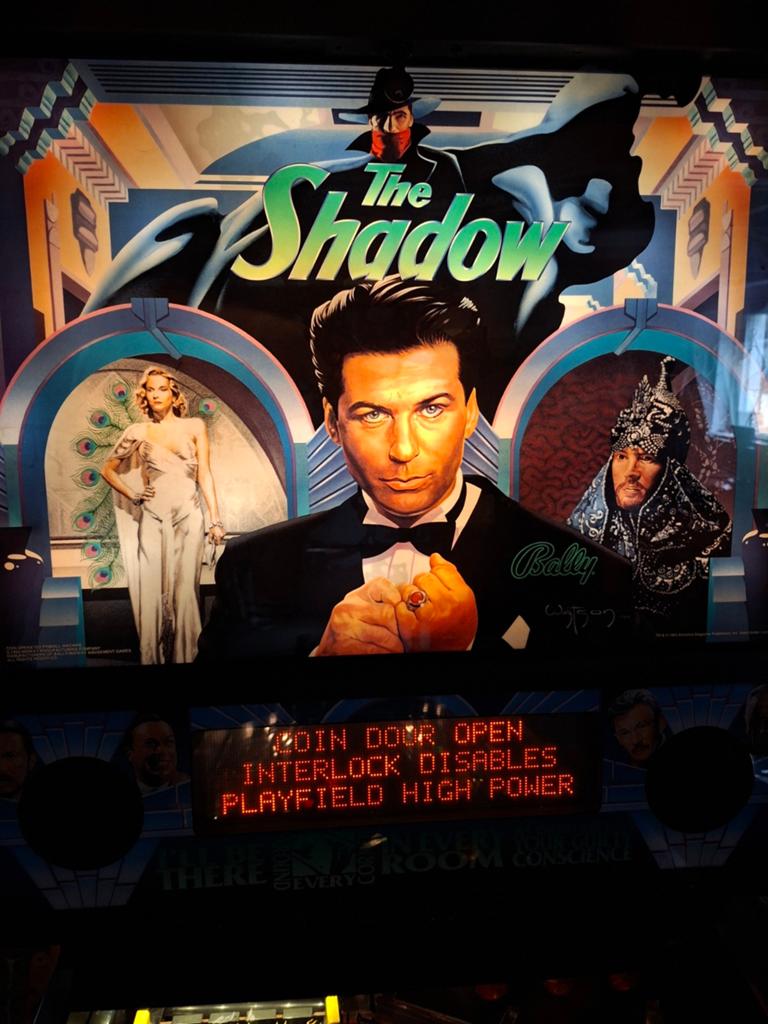 Te koop: the shadow (bally 1995) clearcoated, Verzamelen, Automaten | Flipperkasten, Ophalen, Bally, Zo goed als nieuw, Dot-matrix
