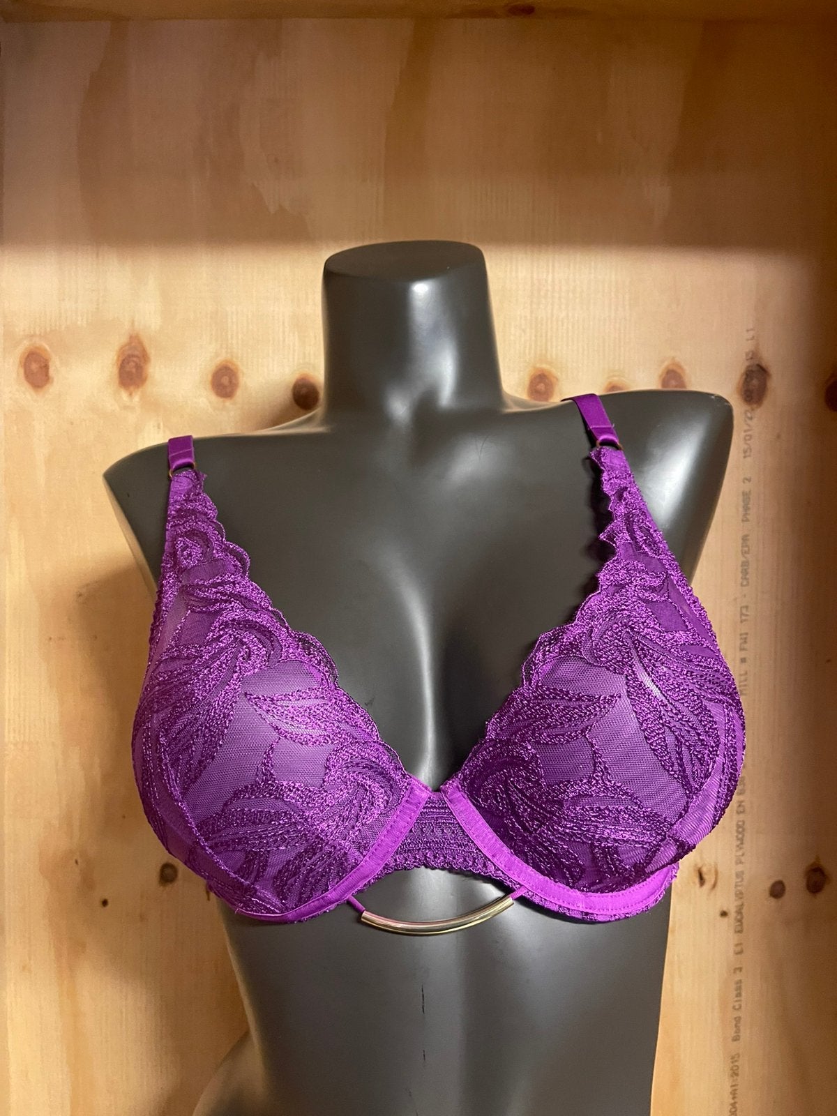 Aubade triangel bh Maat 70e Model into the groove 3bf12, Verzenden, Roze, BH
