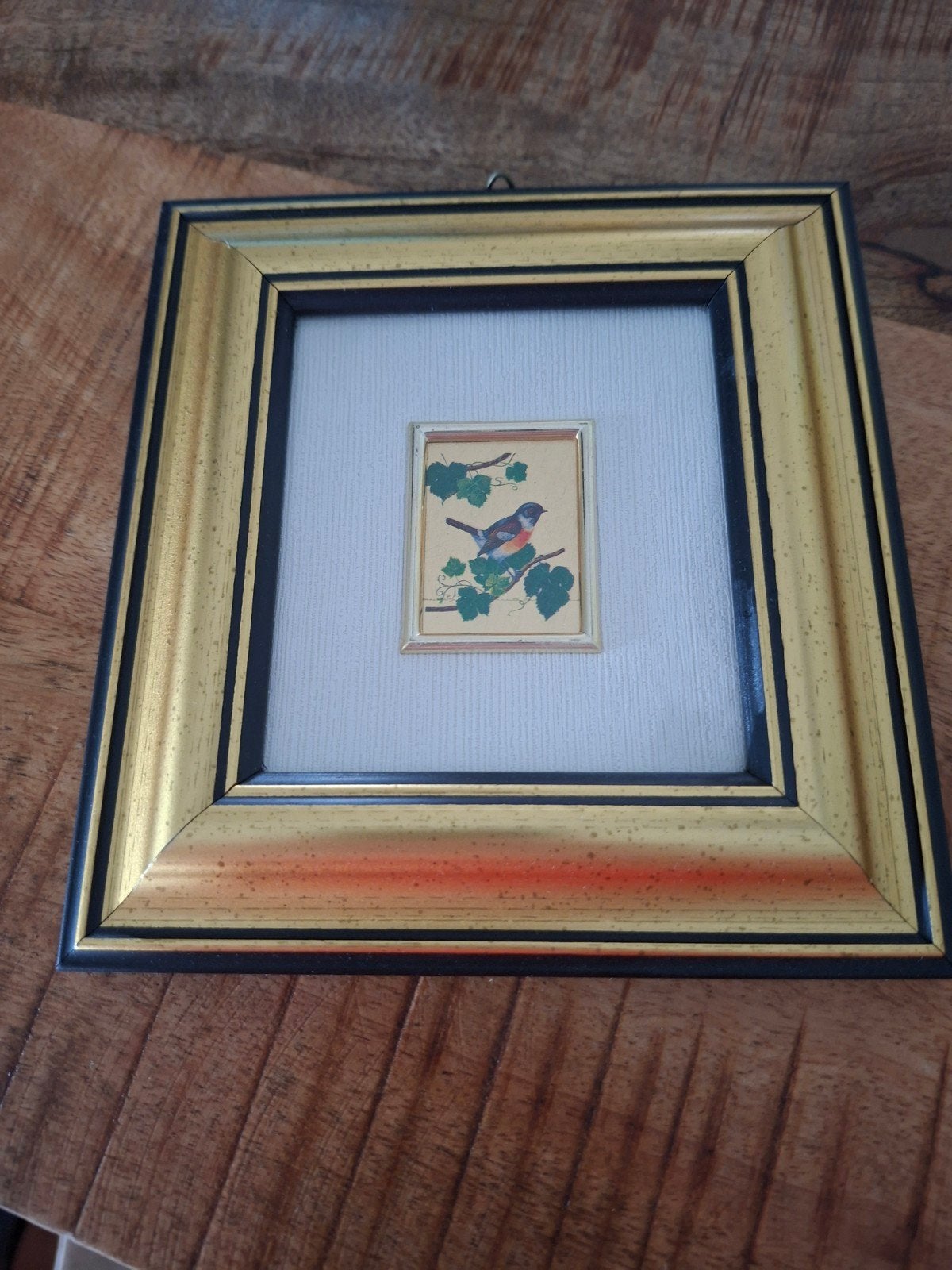 kunst lithografie op goudfolie 3 stuks, Ophalen