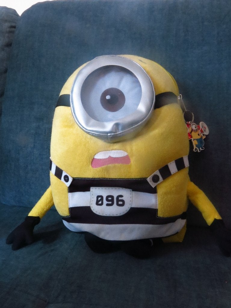 MINIONS Rugzak, Ophalen of Verzenden, Zo goed als nieuw, 25 tot 40 cm, Overige merken