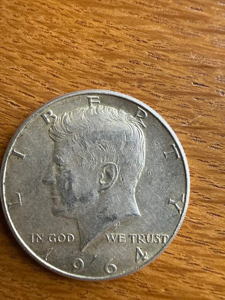 Amerikaanse Kennedy Half Dollar munt 1966, Ophalen of Verzenden, Noord-Amerika, Losse munt, Zilver