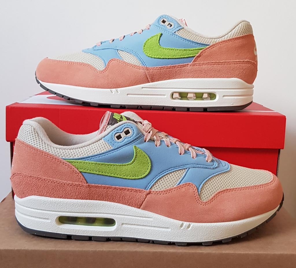 AIR MAX 1 "MADDER ROOT" (2022) - maat 44½ - nieuw in doos!, Nieuw, Ophalen of Verzenden, Sneakers of Gympen, Roze