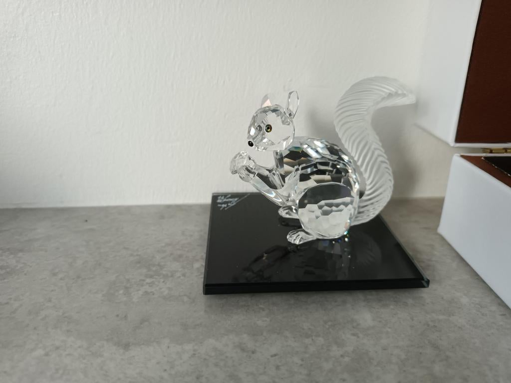 Swarowski jubileum Eekhoorn, Ophalen of Verzenden