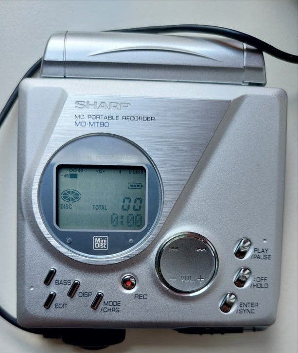 Sharp MT 99 minidisc recorder en speler., Ophalen of Verzenden, Minidisc-recorder