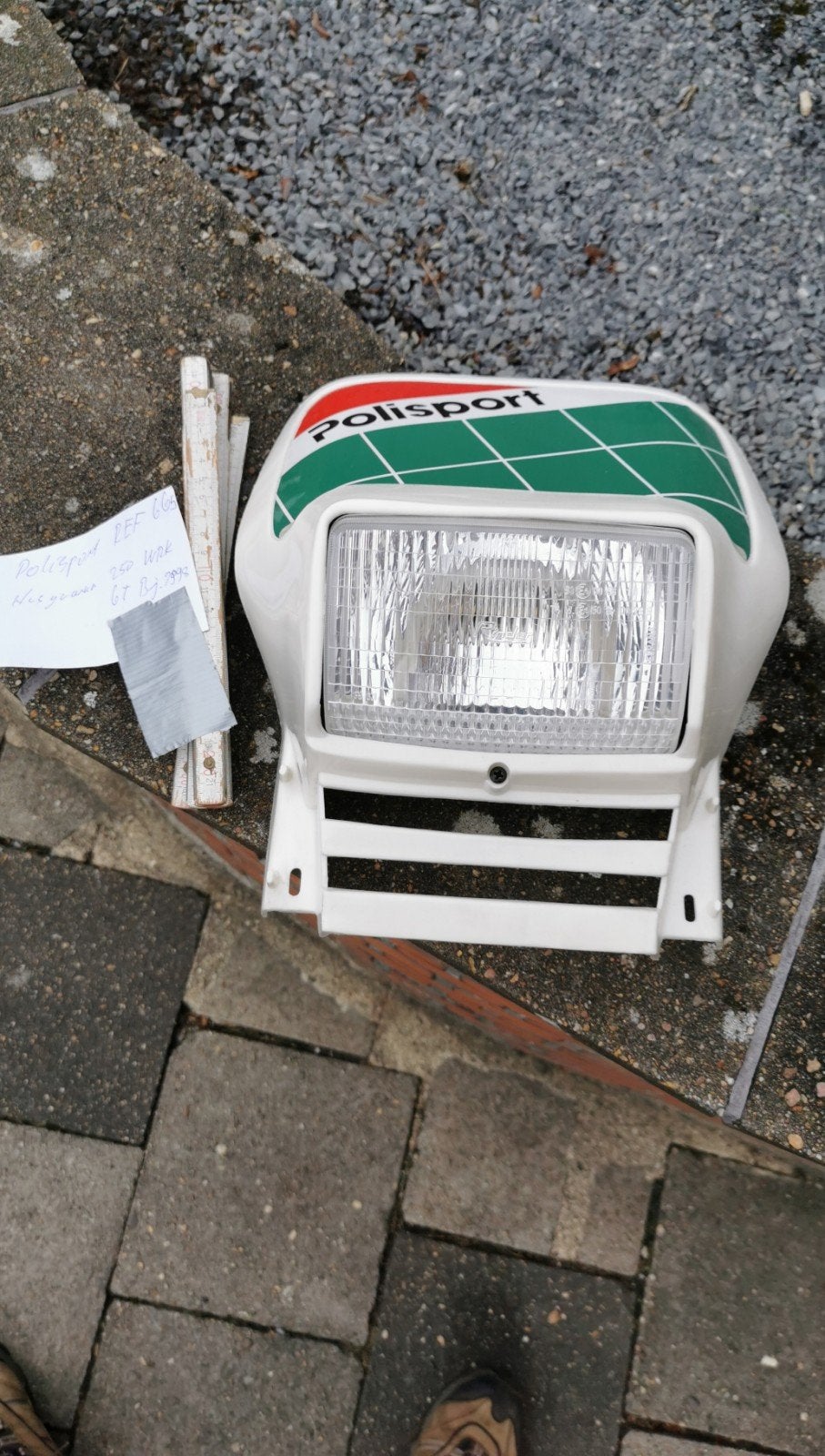 polisport lampenmask kreidler /zündapp /Hercules, Motoren, Ophalen of Verzenden, Nieuw
