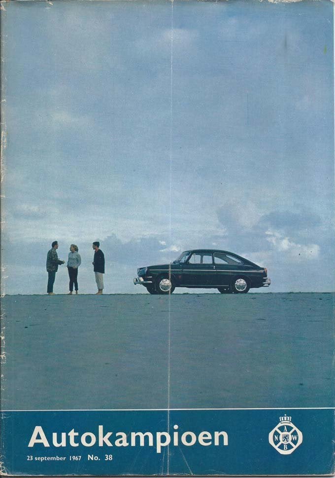 Autokampioen 38 1967 : Peugeot 204, Ophalen of Verzenden, Gelezen, Peugeot