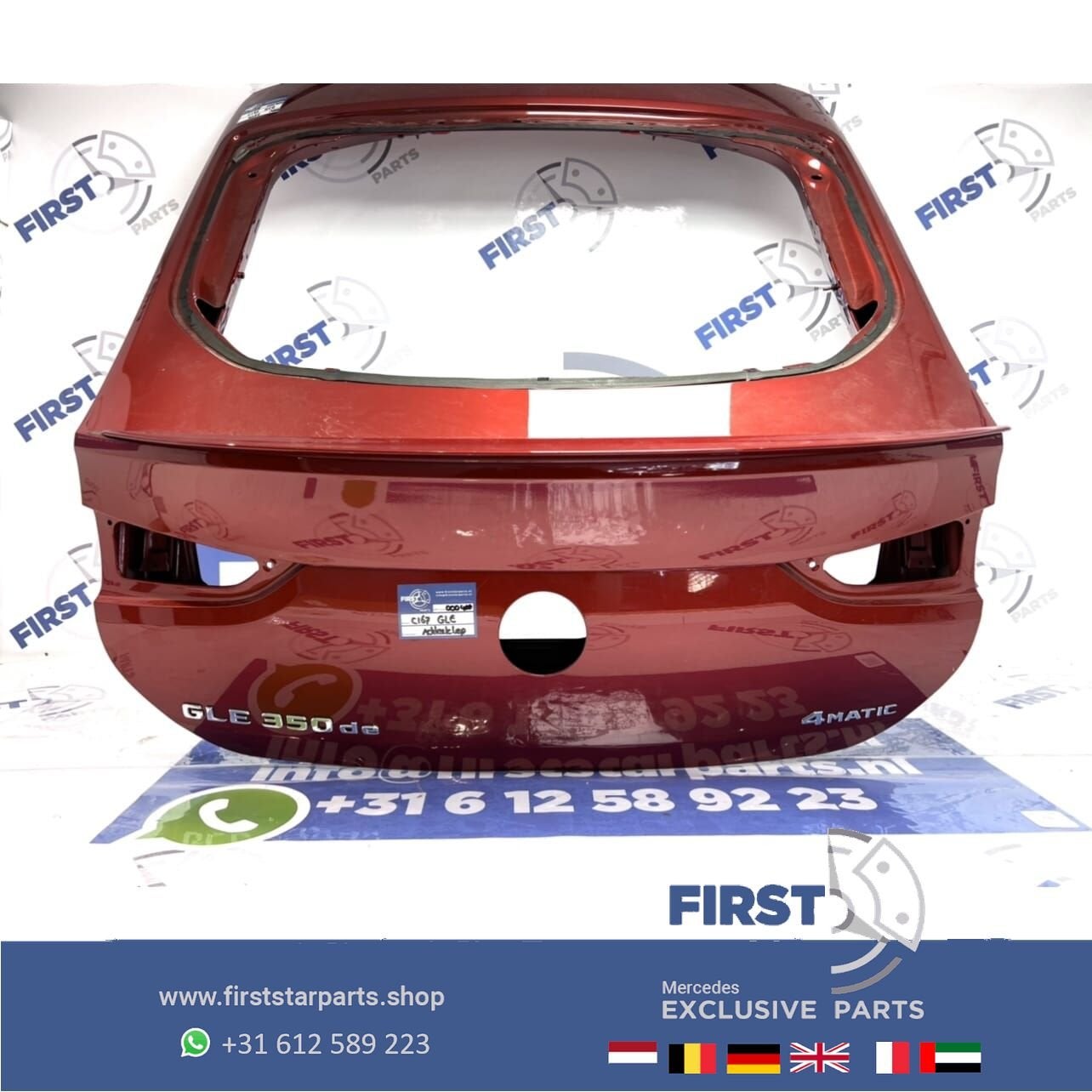 W167 C167 GLE COUPÉ ACHTERKLEP ZWART WIT GRIJS ROOD originee, Gebruikt, Ophalen of Verzenden, Achter, -
