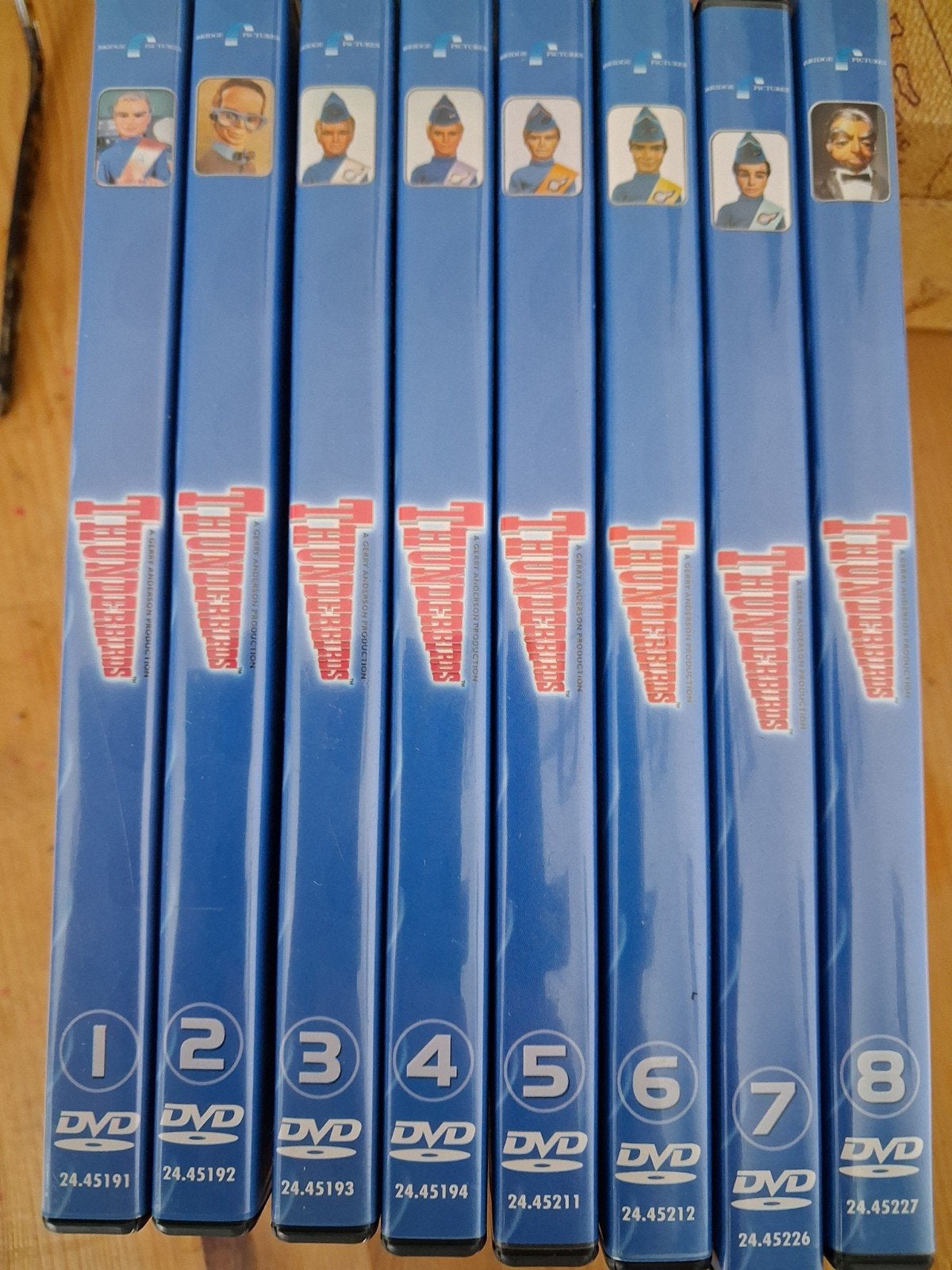 Thunderbirds DVD's - Complete Serie (Nostalgie), Cd's en Dvd's, Gebruikt, Alle leeftijden, Ophalen of Verzenden, Actie en Avontuur