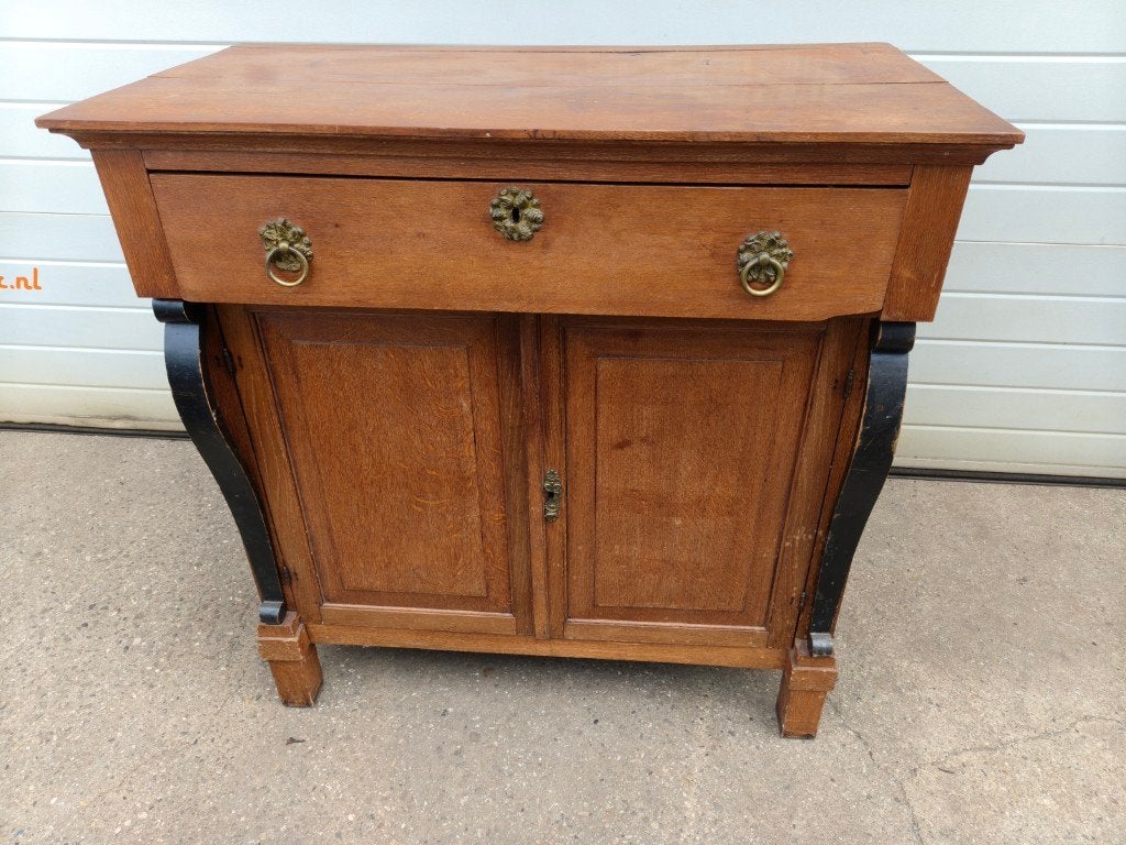 antieke penant kast, Ophalen