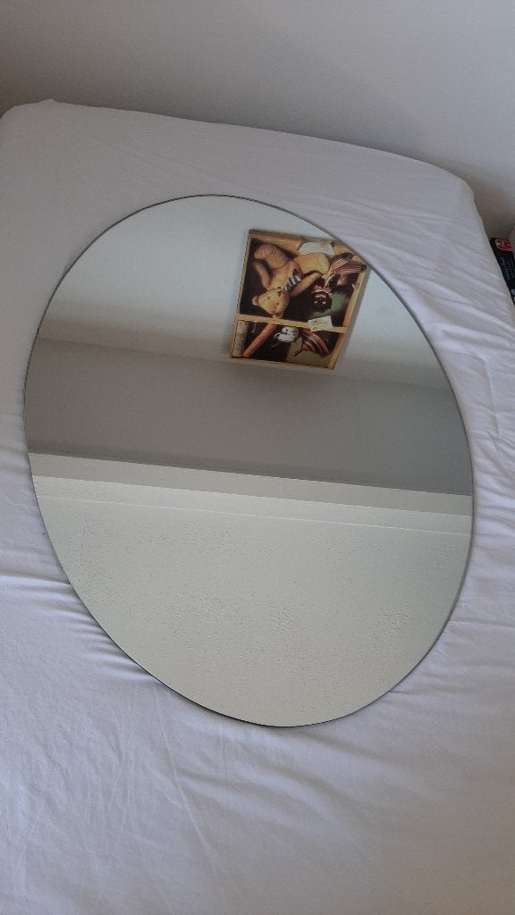 Ovale spiegel, Ophalen, Ovaal, 75 tot 100 cm, Minder dan 100 cm