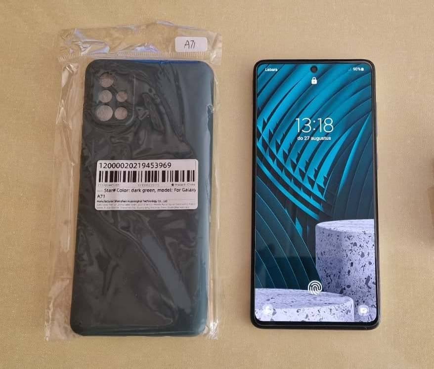 Samsung Galaxy A71  z.g.a.n., Wit, Touchscreen, Ophalen of Verzenden, Zo goed als nieuw
