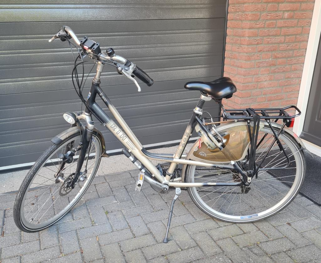 Rih damesfiets, framehoogte 49 cm, Fietsen en Brommers, Fietsen | Dames | Damesfietsen, Gebruikt, Overige merken, Versnellingen
