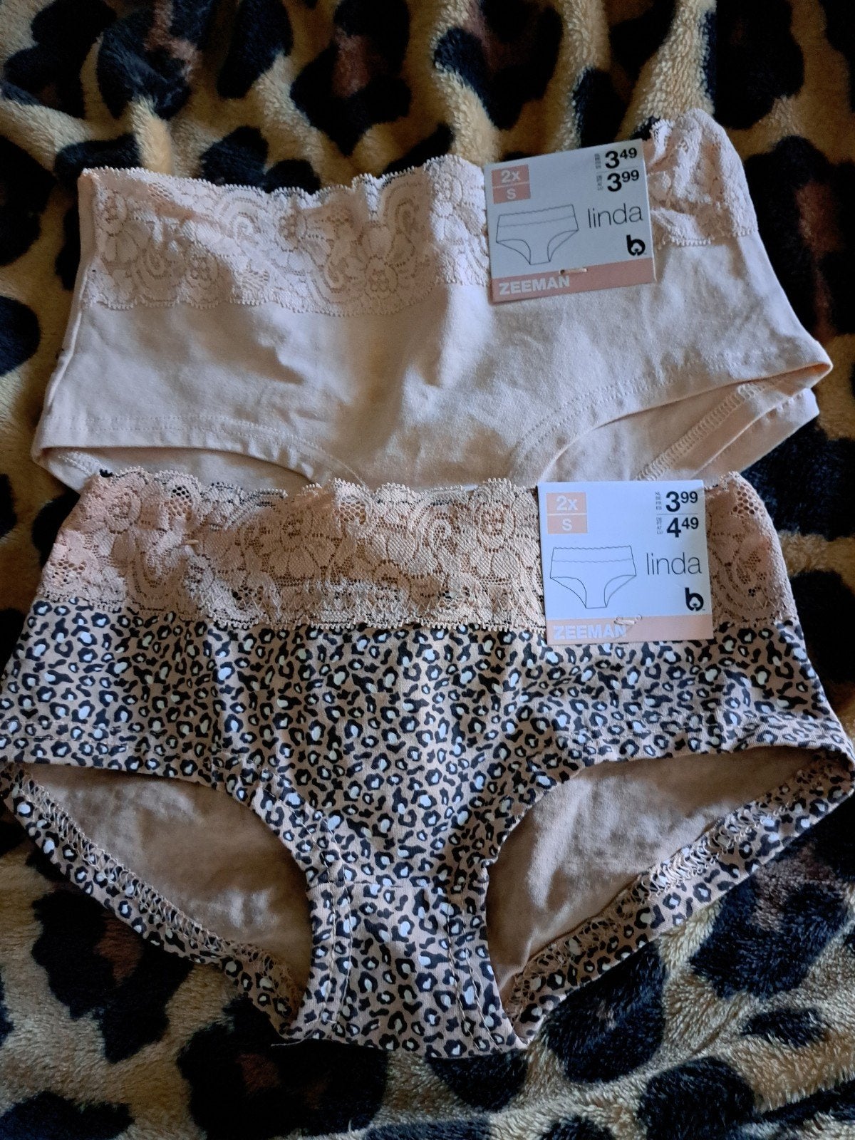 Zeeman slips, 4 stuks, maat S, Zeeman, Ophalen of Verzenden, Meerkleurig, Slip