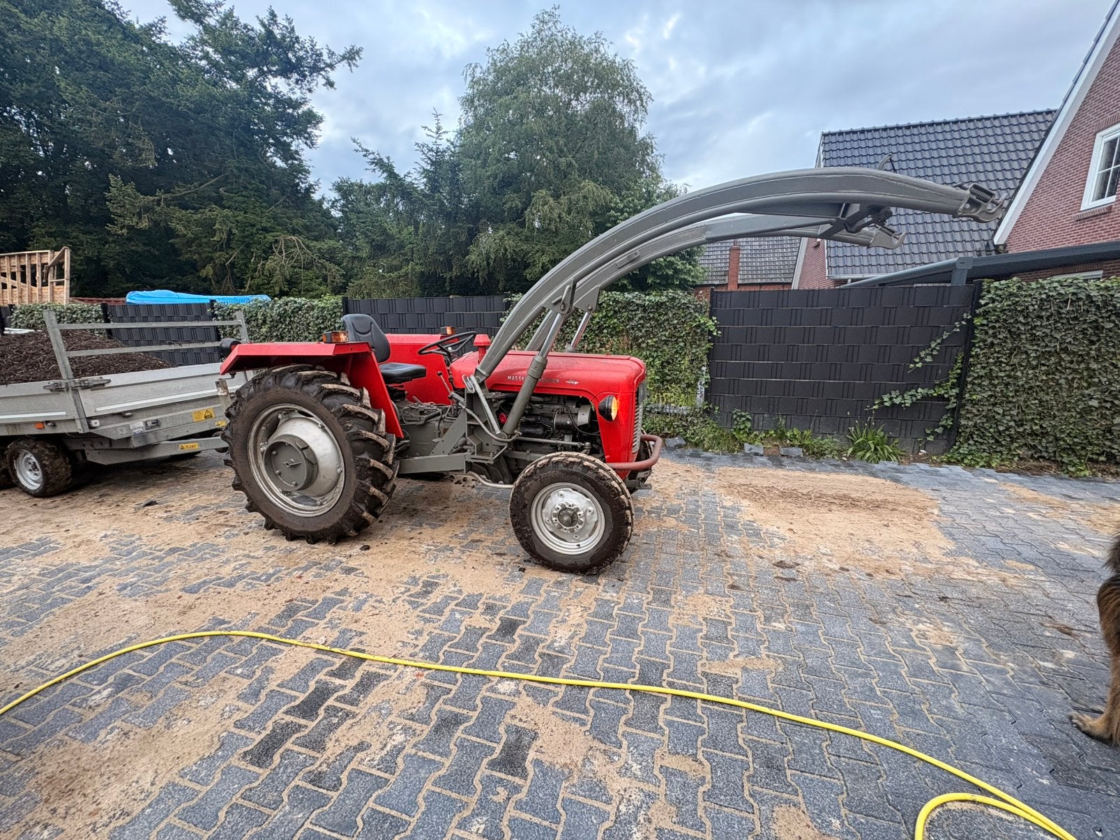 Massey ferguson 35 met voorlader, Zakelijke goederen, Ophalen, Tot 2500, Oldtimer, Tot 80 Pk