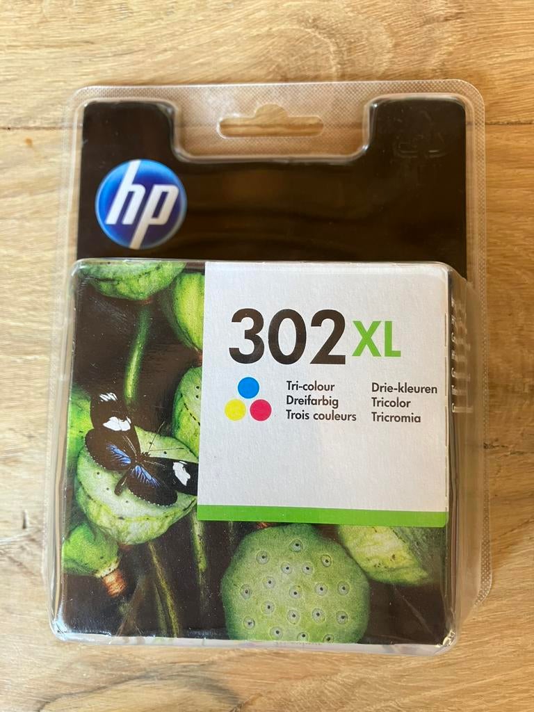 HP 302XL originele high-capacity drie-kleuren inktcartridge, Ophalen of Verzenden, Nieuw, Cartridge, HP