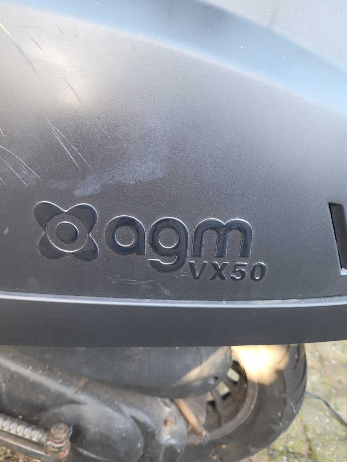 Scooter  AGM VX50(25km) mat zwart, Gebruikt, Benzine, Ophalen, Overige merken