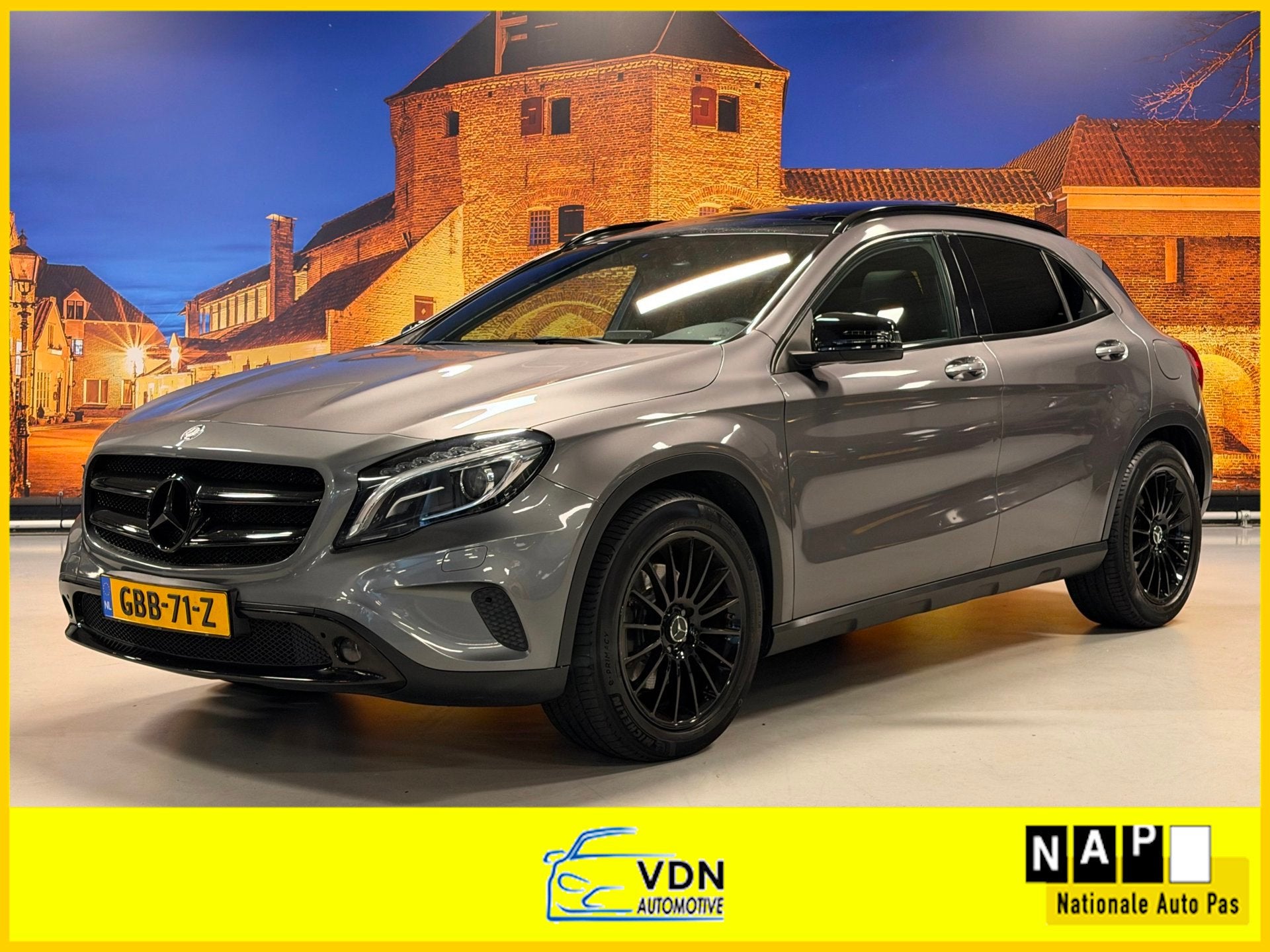 Mercedes-Benz GLA-klasse 250 4Matic Aut Panodak Leer Camera, Auto's, Automaat, Dealer onderhouden, 15 km/l, 4 cilinders