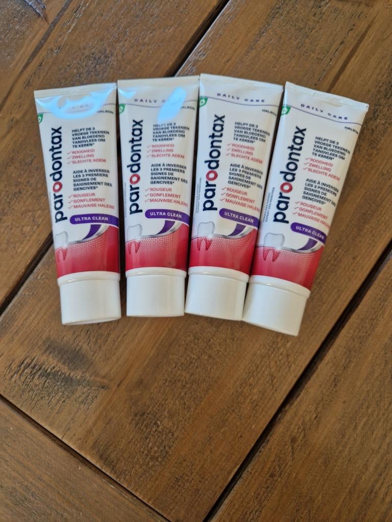 4x Parodontax Ultra Clean Tandpasta - Nieuw, Ophalen, Nieuw, Tandpasta