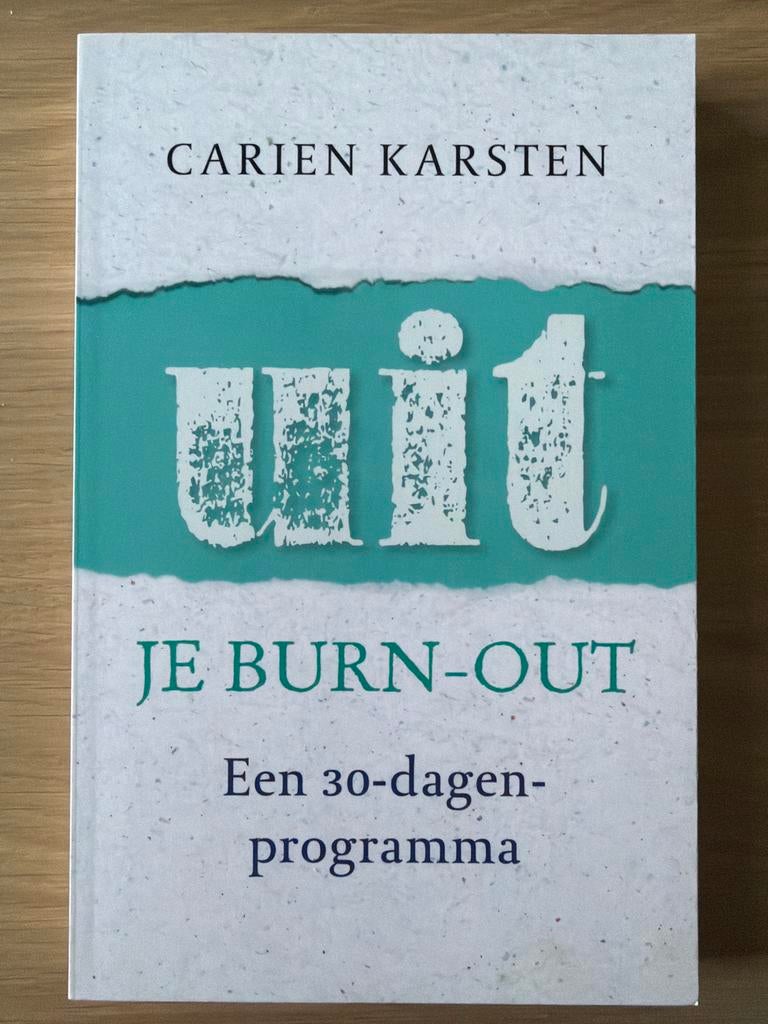 Uit je burn-out: Een 30-dagen programma - Carien Karsten, Ophalen of Verzenden, Zo goed als nieuw