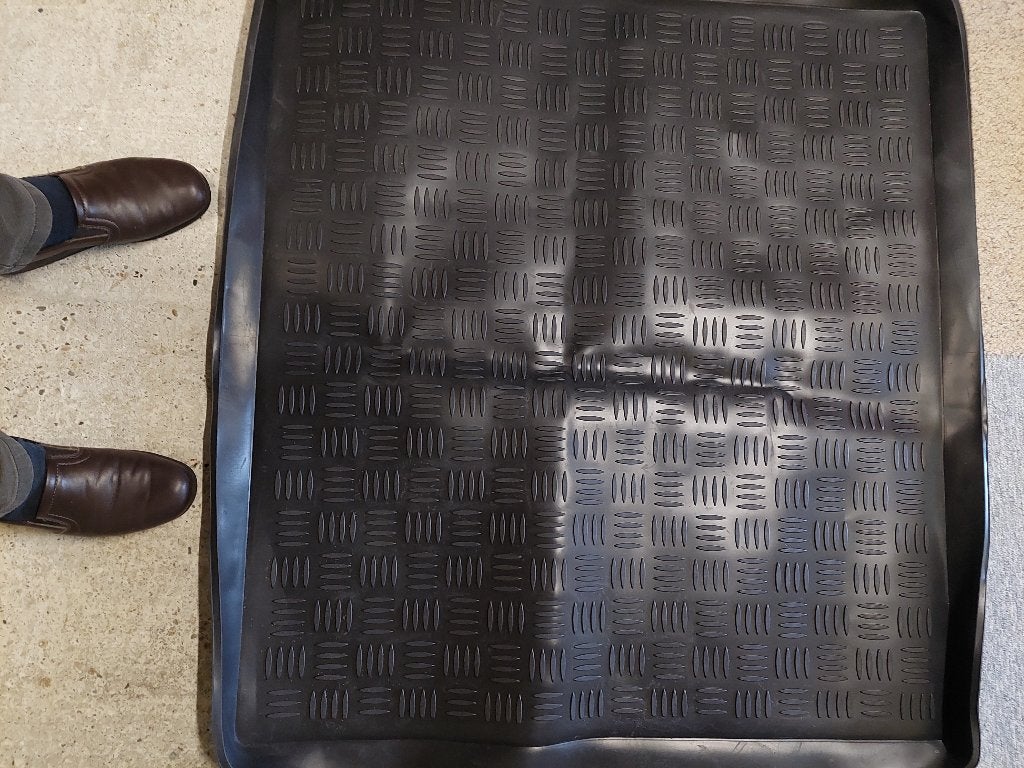 Kofferbakmat, Ophalen, Zo goed als nieuw