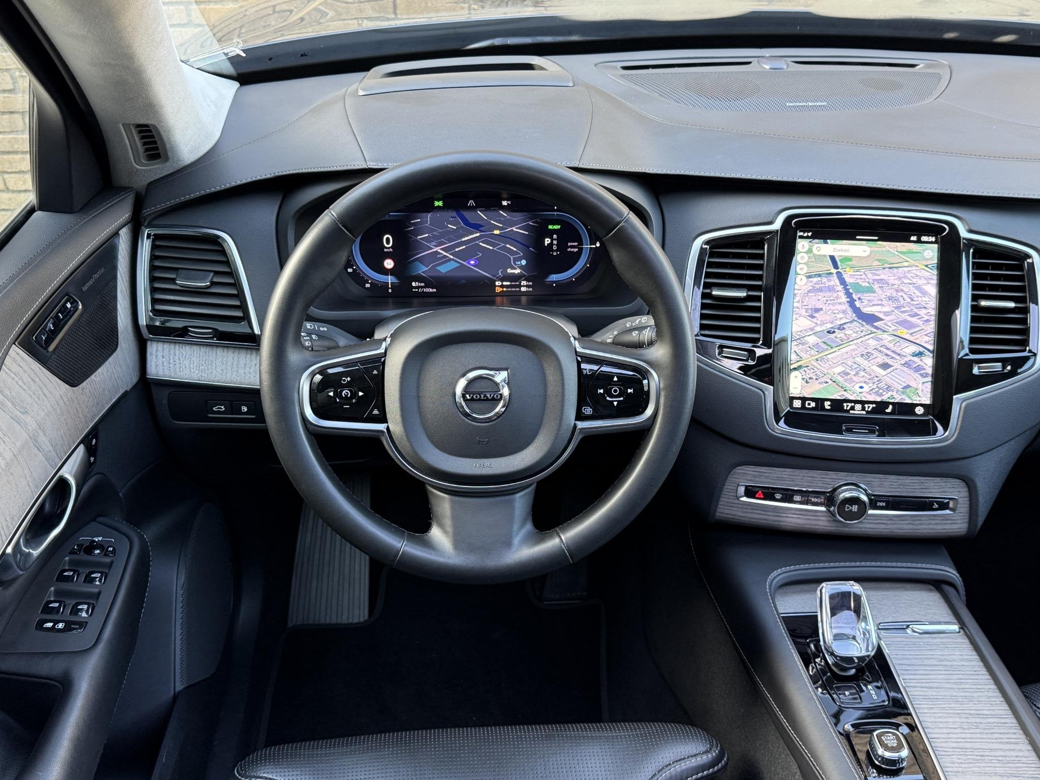 Volvo XC90 2.0 T8 445pk Recharge AWD Ultimate Bright | Long, Auto's, Gebruikt, Euro 6, 4 cilinders, 1969 cc
