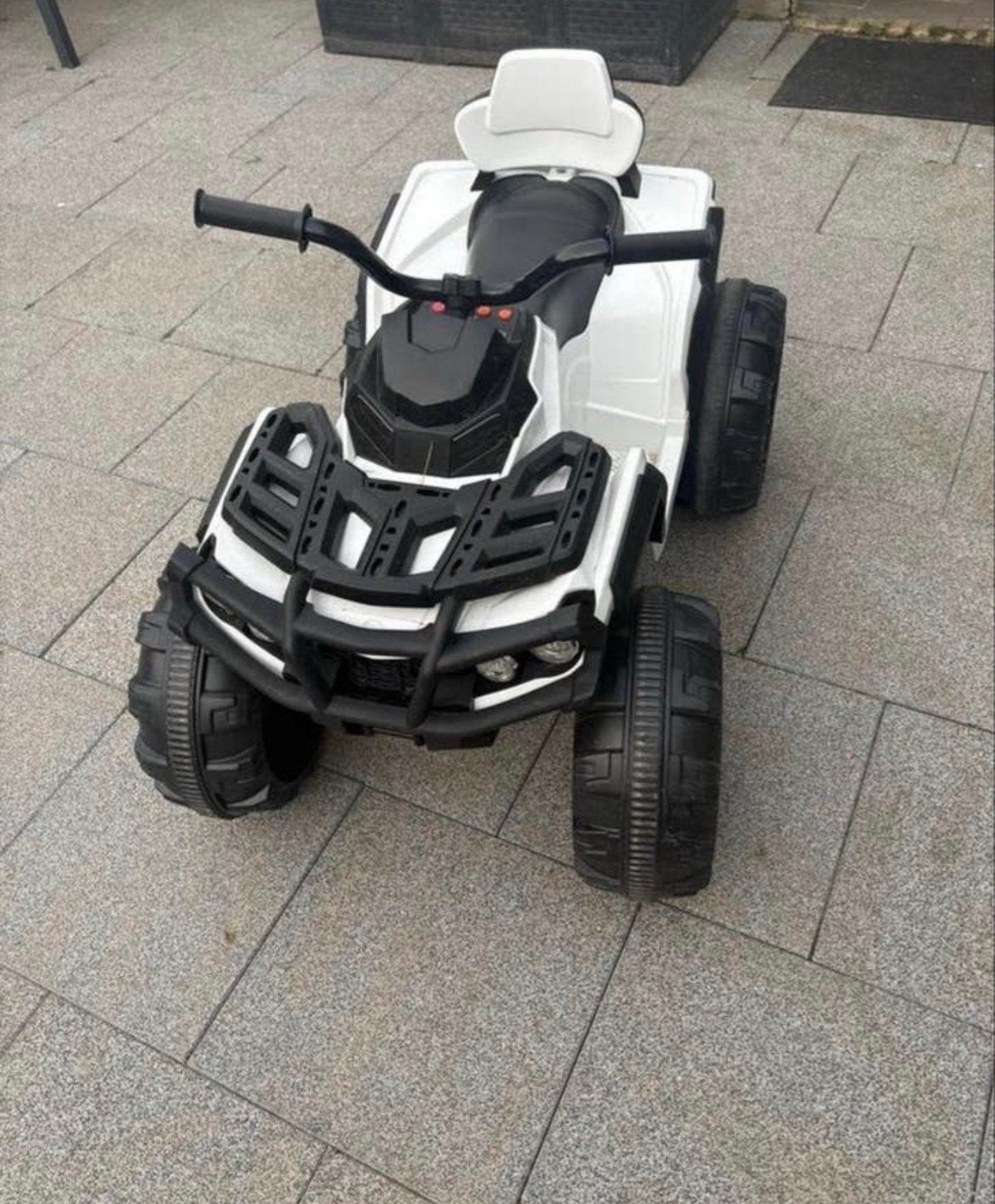 Elektrische kinderquad - Wit, Ophalen, Gebruikt