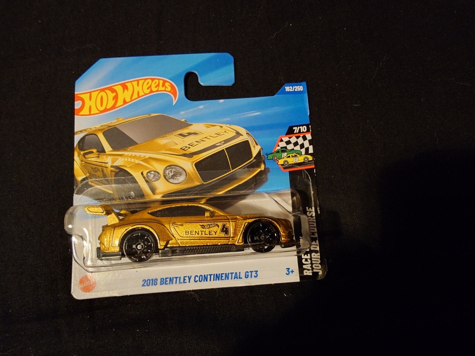 Hot wheels Bentley Continental gt3, Ophalen of Verzenden, Nieuw, Auto