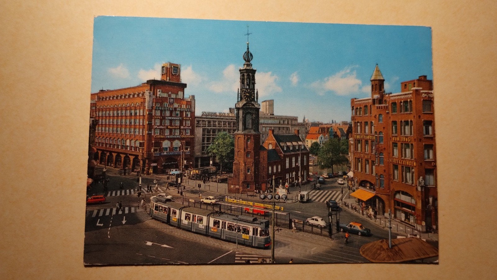 Oude ansichtkaart Amsterdam, Ophalen of Verzenden, 1960 tot 1980, Gelopen, Noord-Holland