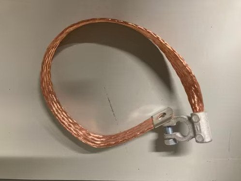Massastrip motorblok met klem 400mm - Camper accu, Ophalen, Nieuw