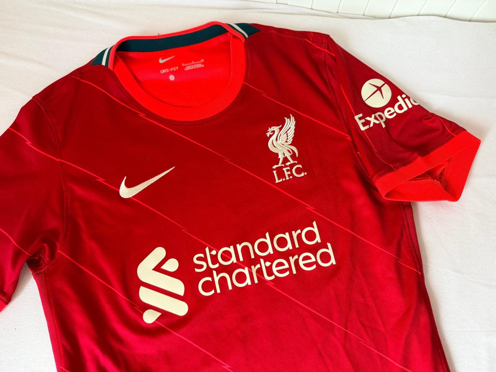Liverpool FC Thuisshirt 2020/2021 - Maat M, Maat 48/50 (M), Ophalen of Verzenden, Zo goed als nieuw, Voetbal