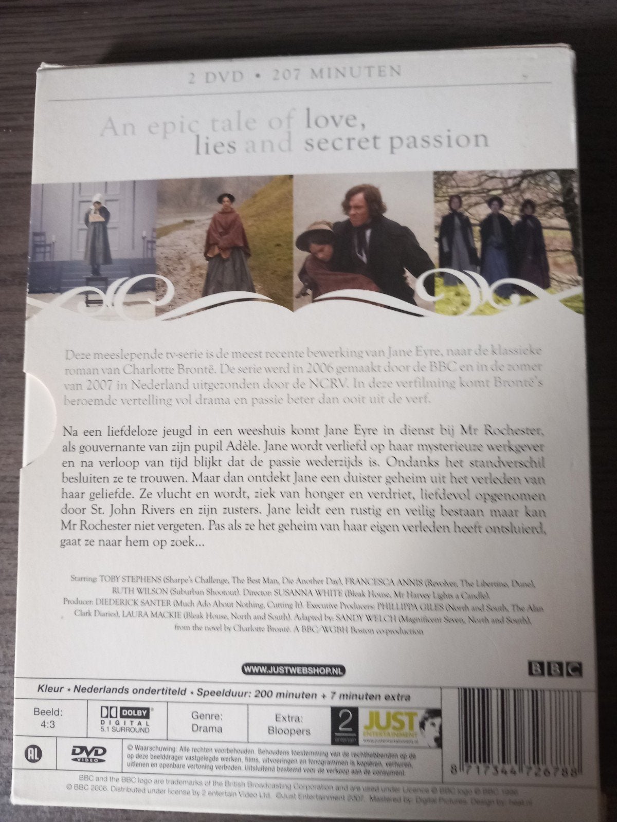 Jane Eyre (2 DVD) - BBC Drama, Historisch of Kostuumdrama, Nederlands, Ophalen of Verzenden, Vanaf 12 jaar