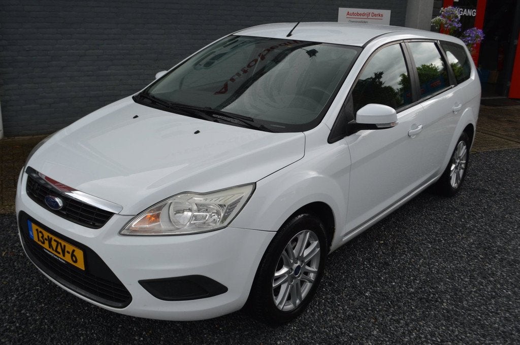 Ford Focus Wagon 1.8 Trend Flexi Fuel Airco 5Drs Trekhaak Ja, Auto's, Ford, Euro 5, Gebruikt, 4 cilinders, Overige brandstoffen