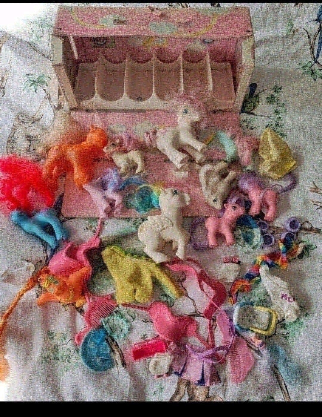 oude my little pony's, Ophalen, Gebruikt