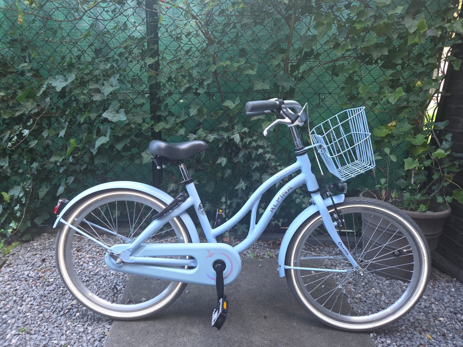 Alpina Ocean meisjesfiets 22 inch, Ophalen, Terugtraprem, 22 inch, Gebruikt