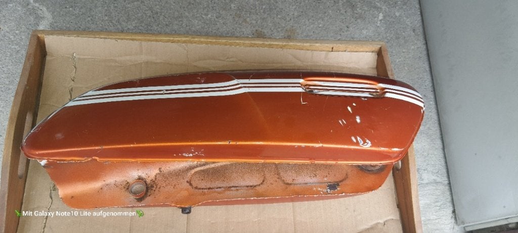 Tank (B.J.1972) Yamaha FS1 Mandarin Orange, Verzenden, Tank, Yamaha