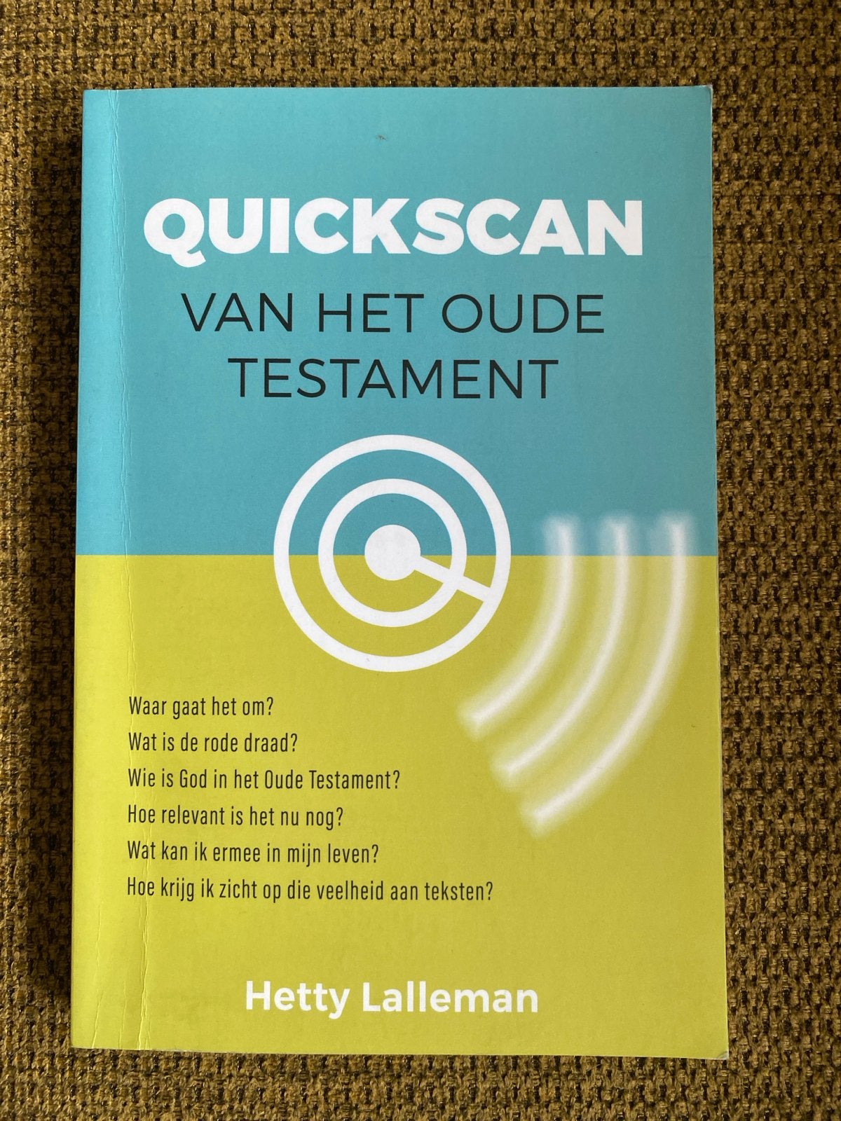 Hetty Lalleman - Quickscan van het Oude Testament, Gelezen, Christendom | Protestants, Ophalen of Verzenden, Hetty Lalleman