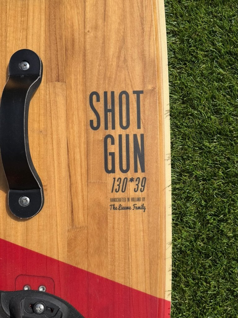 lieuwe shotgun (130*38), Twintip, Ophalen, Zo goed als nieuw, Kiteboard